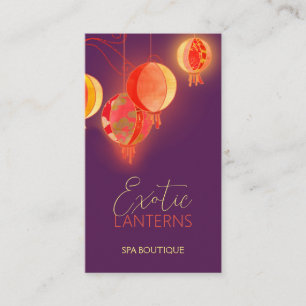 Cartões de visitas chiques do salão de beleza do