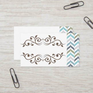 Cartões de visitas Classy Design