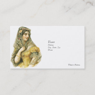 CARTÕES DE VISITAS CLASSY - ESPANHOL SENIORITA FAS