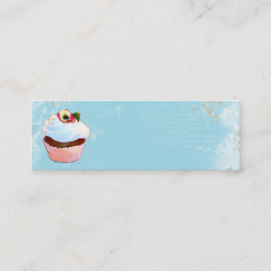 Cartões de visitas Cupcakes