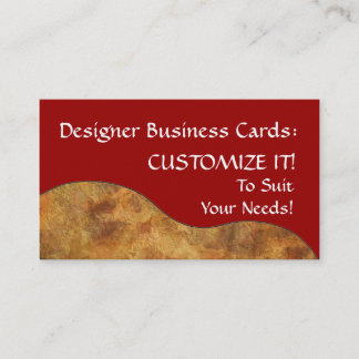 Cartões de visitas CUSTOMIZÁVEIS do desenhista