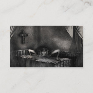 Cartões de visitas customizáveis do Dia das Bruxas