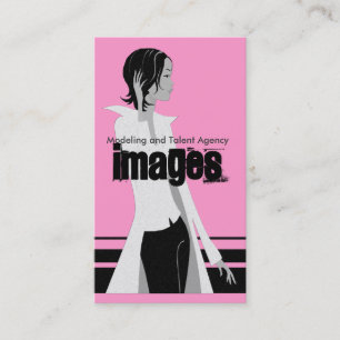 Cartões de visitas da Agência de Modelagem e Talen