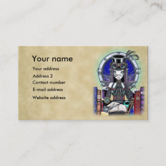 Cartões de visitas da arte do país das fadas do