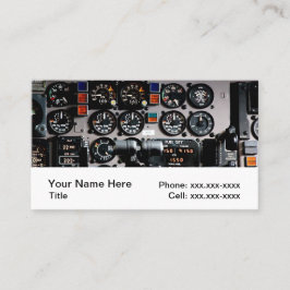 Cartões de visitas da aviação