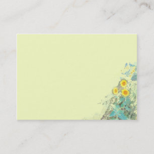 Cartões de visitas da borboleta