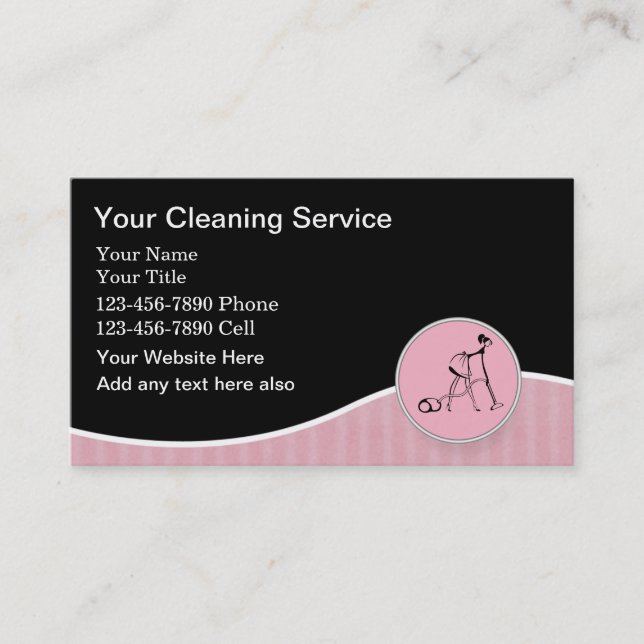 Cartões de visitas da empregada (Frente)