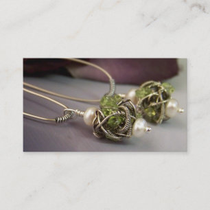 Cartões de visitas da jóia