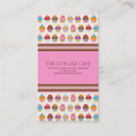 Cartões de visitas da loja ou da padaria do