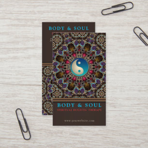 Cartões de visitas da Nova Idade do alternativo Or