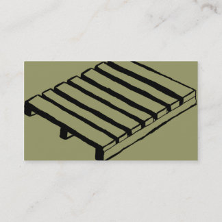 Cartões de visitas da pálete