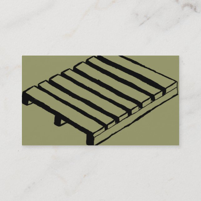 Cartões de visitas da pálete (Verso)