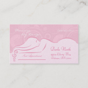 Cartões de visitas da princesa Cor-de-rosa Darla