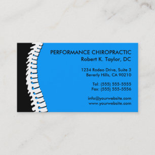 Cartões de visitas da quiroterapia do entalhe da