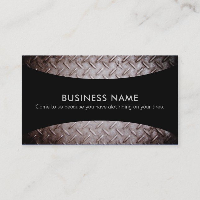 Cartões de visitas da reparação de automóveis (Frente)