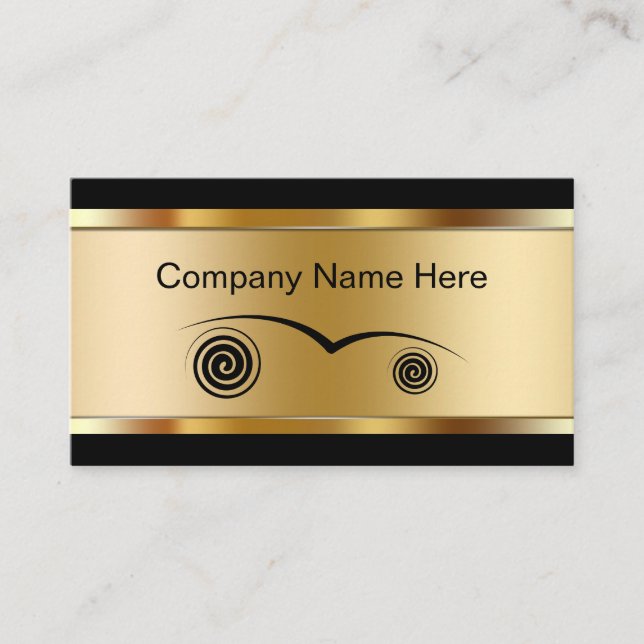 Cartões de visitas da reparação de automóveis (Frente)