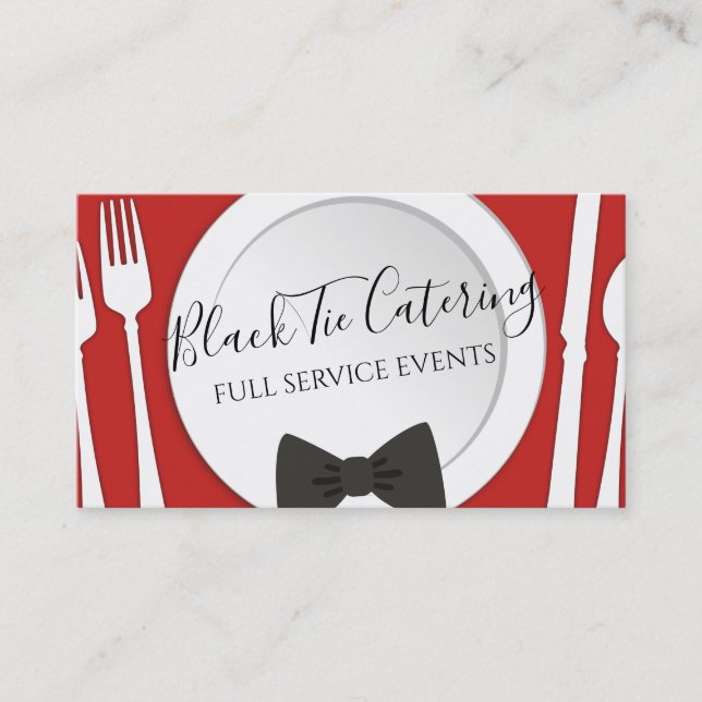 cartões de visitas da restauração do cozinheiro (Frente)