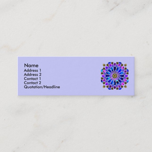 Cartões de visitas da roda de Ferris (Frente)