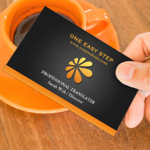 Cartões de visitas da tradução (ou a alguma)