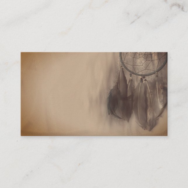 Cartões de visitas de Abstrato do DreamCatcher Dre (Frente)