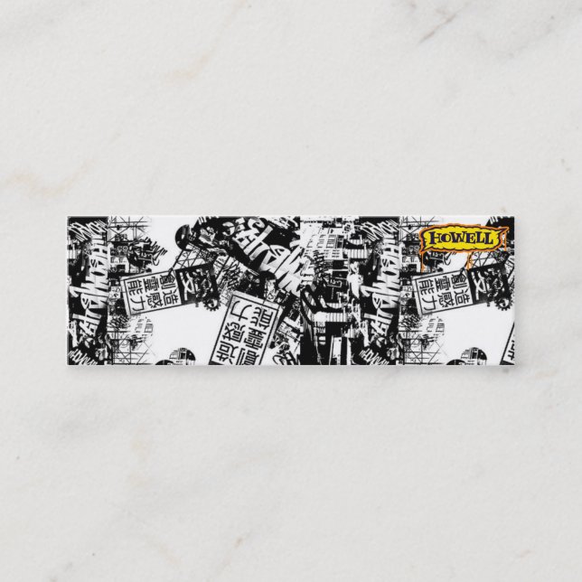 Cartões de visitas de Andy Howell (Frente)