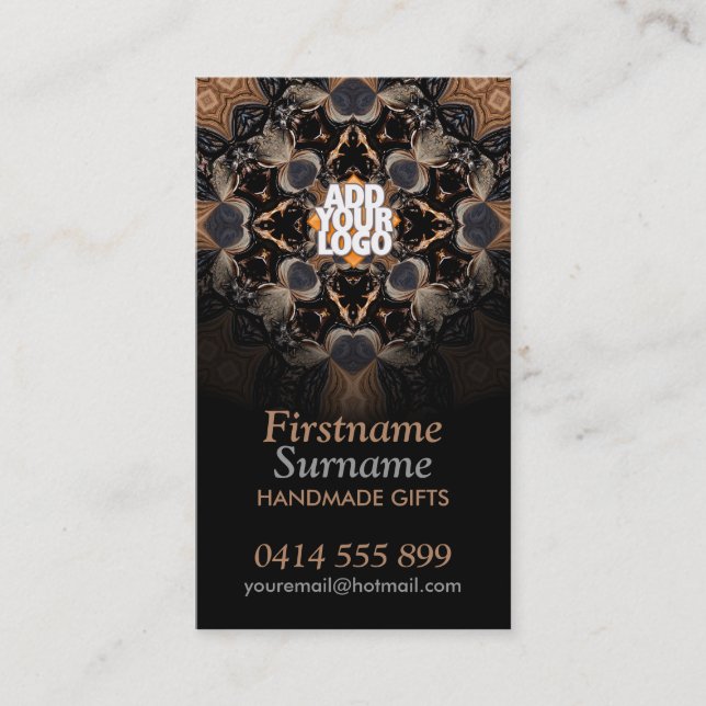 Cartões de visitas de Arranjo Terrestre (Frente)