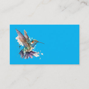 Cartões de visitas de aves aquáticas