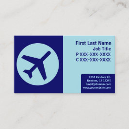 Cartões de visitas de avião retrorreflectores com