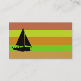 Cartões de visitas de Barcos de Navegação por Bloc