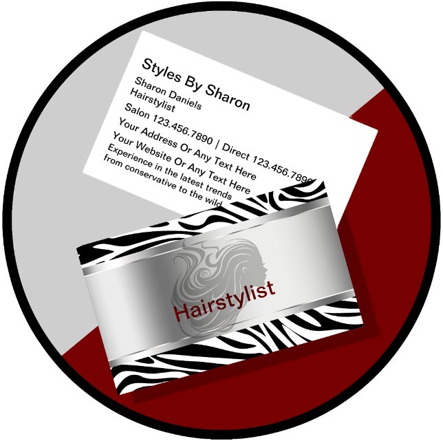 Cartões de visitas de beleza (Criador carregado)