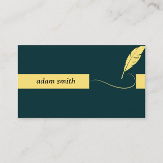 Cartões de visitas de biblioteca