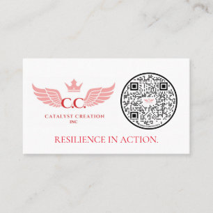 Cartões de visitas de código QR