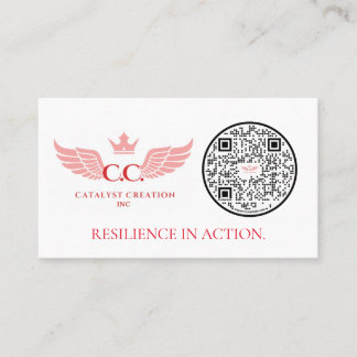 Cartões de visitas de código QR