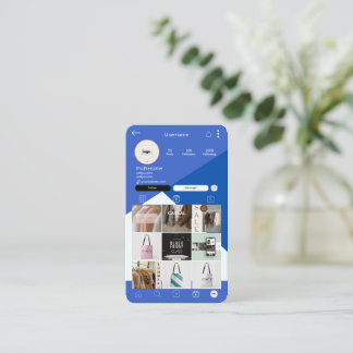 Cartões de visitas de código QR modernos | Conexão