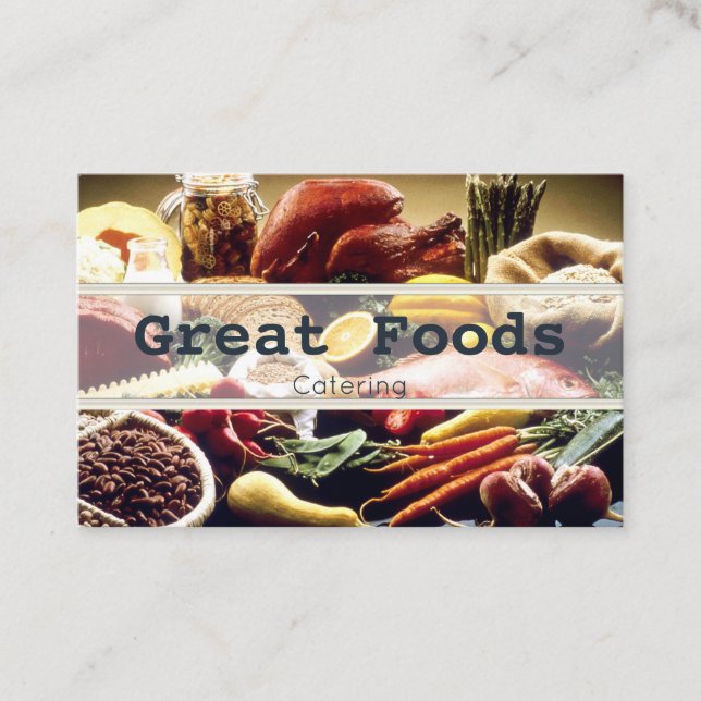 Cartões de visitas de cozinha (Frente)