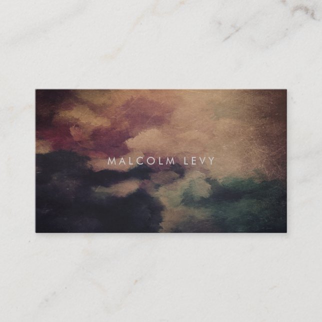 Cartões de visitas de Distância Texturizados de Pi (Frente)