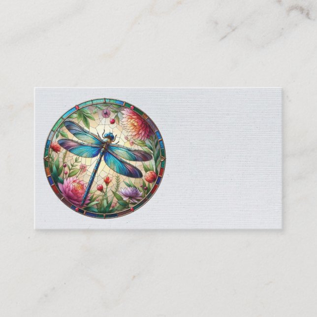 Cartões de visitas de Dragonfly (Frente)