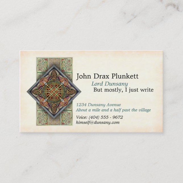 Cartões de visitas de Eagles do céltico (Frente)