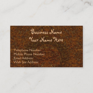 Cartões de visitas de efeito texturizado Rustic Gr