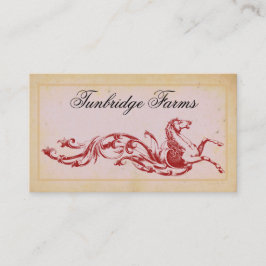 Cartões de visitas de embarque em Fazenda de caval