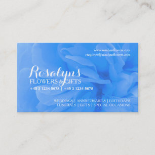 cartões de visitas de empresas de floricultura de