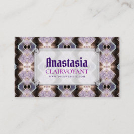 Cartões de visitas de Energia Esparcial com Brilho