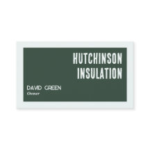 Cartões de visitas de espuma com QR personalizado