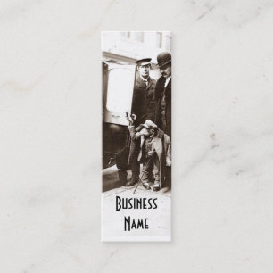 Cartões de visitas de Favoritos do Vintage Chimpan