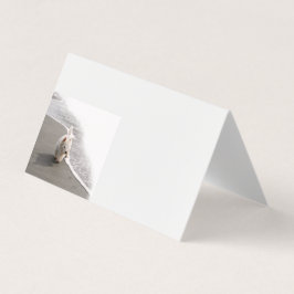 Cartões de visitas de Foto em Beachcombing Westie