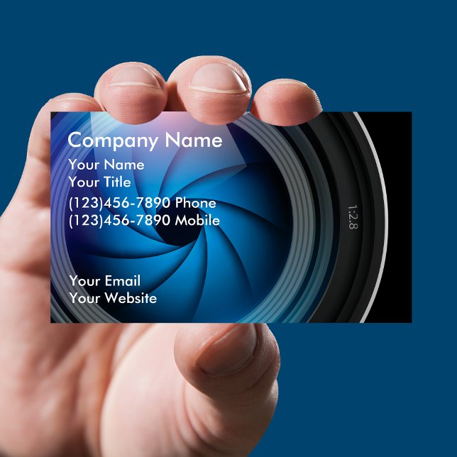 Cartões de visitas de fotografia (Criador carregado)