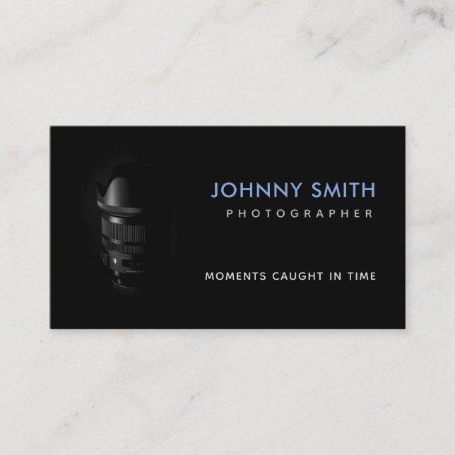 Cartões de visitas de Fotógrafo Slogans (Frente)