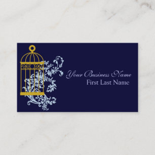 Cartões de visitas de gaiolas de aves de capoeira 