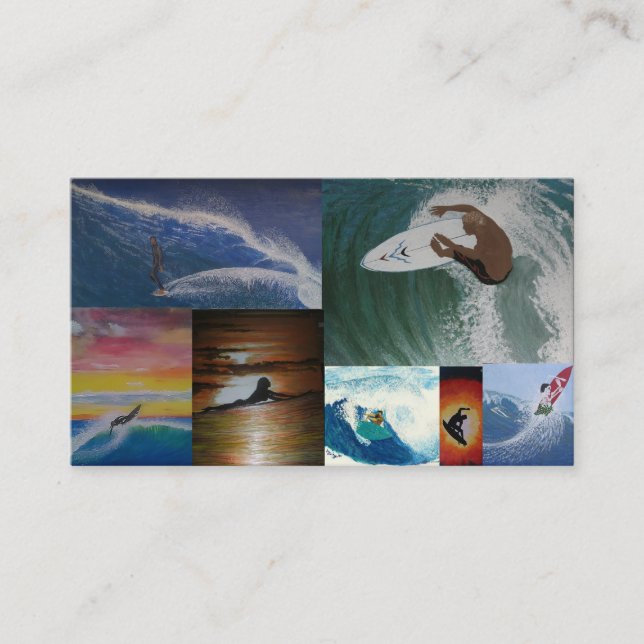 Cartões de visitas de galeria de Craig (Frente)