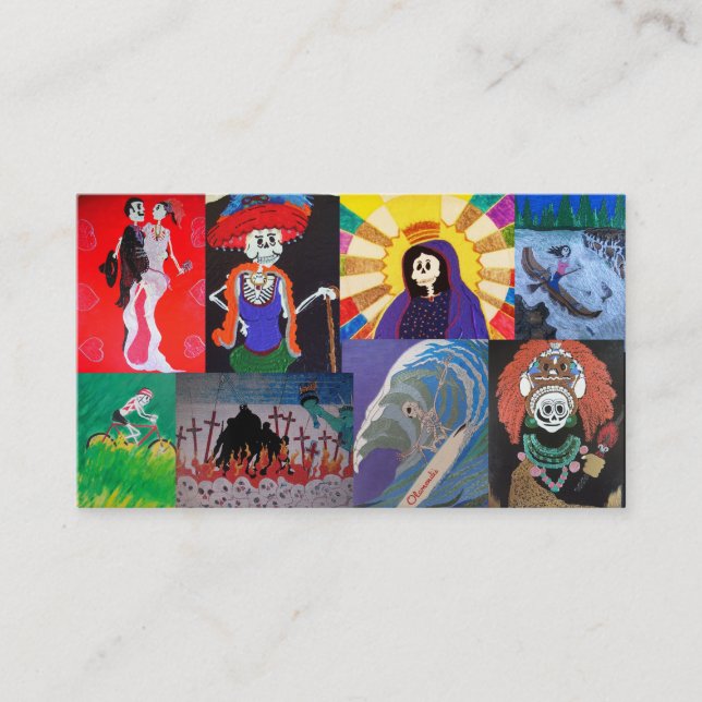 Cartões de visitas de galeria de Craig (Frente)